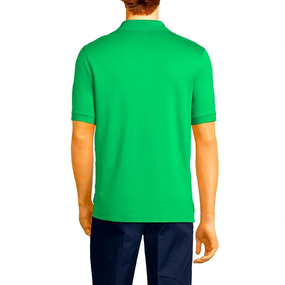 J. Crew - Men’s Classic Piqué Short Sleeve Polo Shirt in Spring Green
